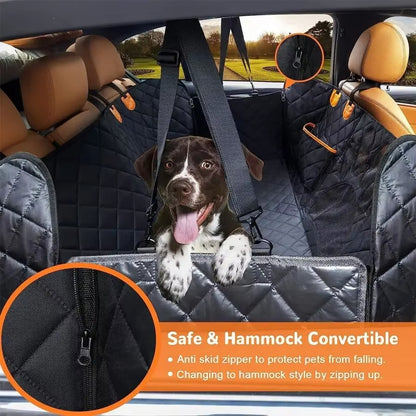 HappyPaws Store™ Dog Car Seat Cover for Back Seat, 100% Waterproof