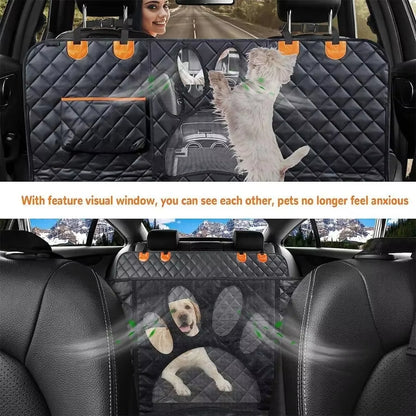 HappyPaws Store™ Dog Car Seat Cover for Back Seat, 100% Waterproof