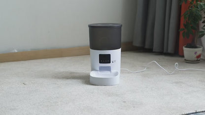 HappyPaws Store™ Smart Food Feeder with Camera for Cats and Dogs